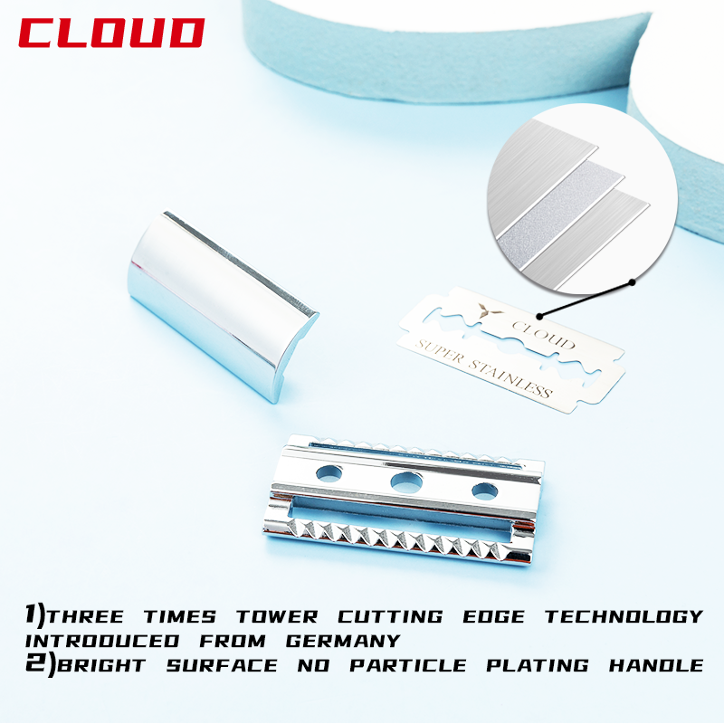 眉毛、顔、足の毛、脇毛のトリミングに適した高精度のシャープな多目的カミソリ