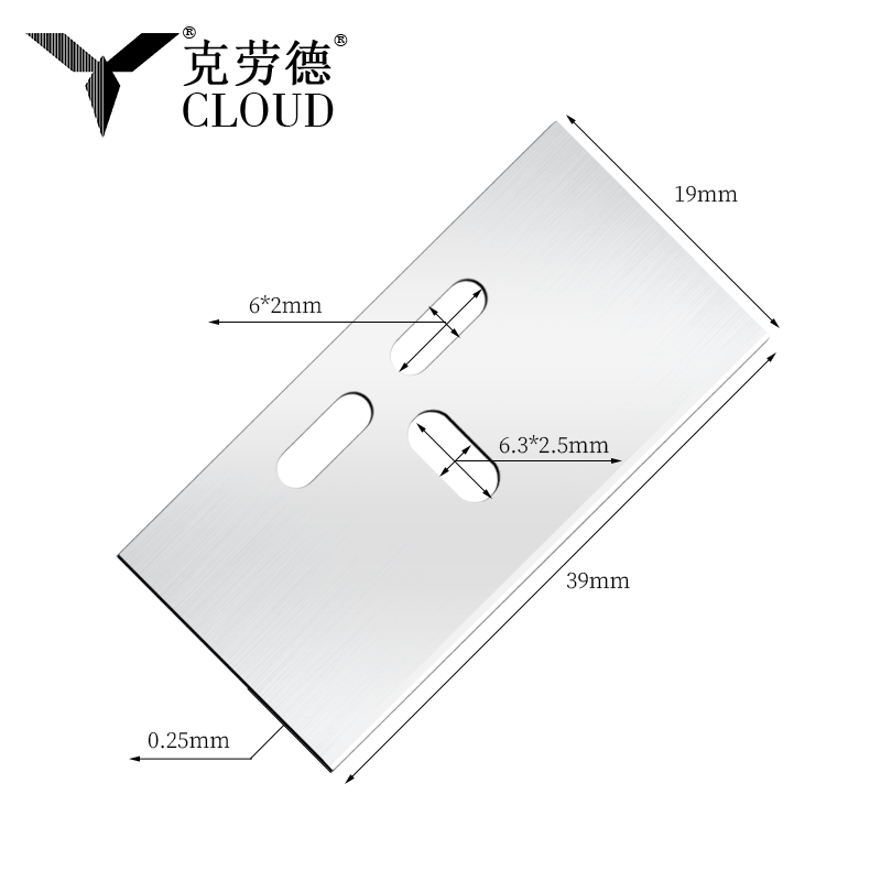 多目的片刃安全かみそりの刃