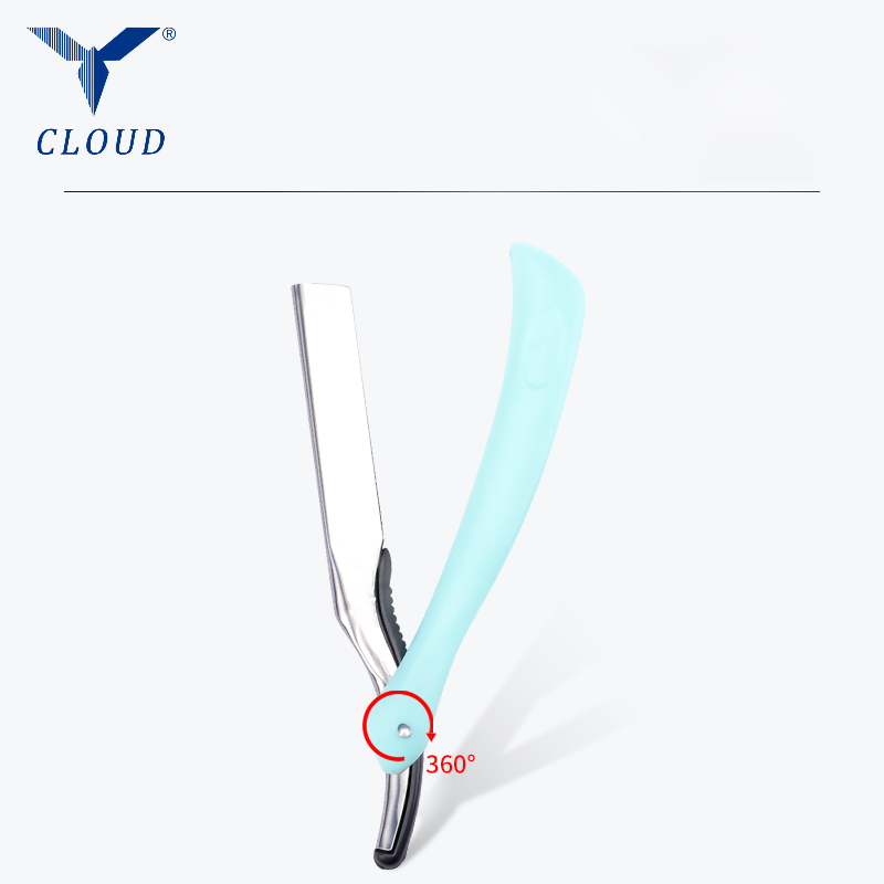 快適なグリップ ステンレス鋼のヘアシェイパー 77 ブレード カミソリ セット