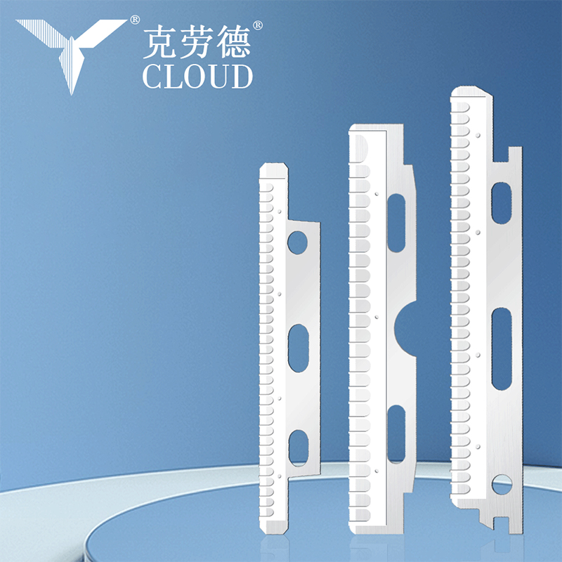 ナノコーティングされたステンレス鋼の顔と眉毛カミソリの刃