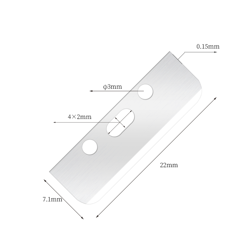多機能シルクスムース眉毛カミソリリムーバーブレード
